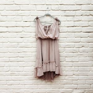Jessica Simpson Sequin Chiffon Dress